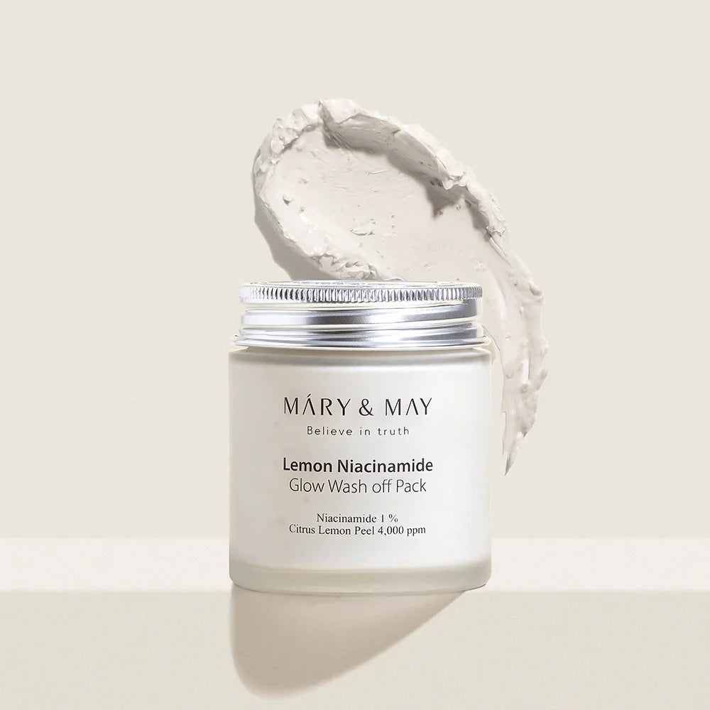 MARY&MAY Lemon Niacinamide Glow Wash Off Pack 125g