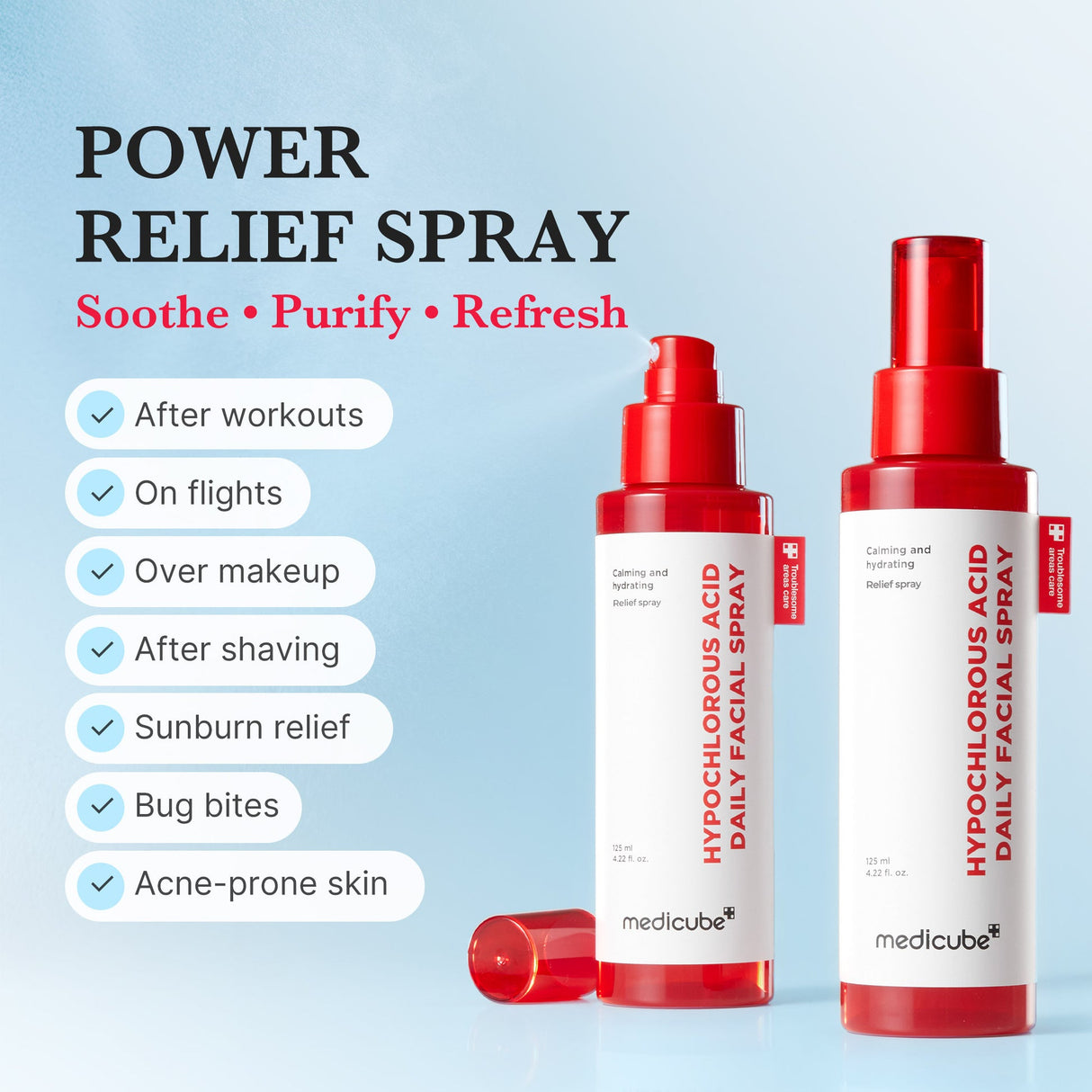 Medicube Hypochlorous Acid Daily Facial Spray 50ml