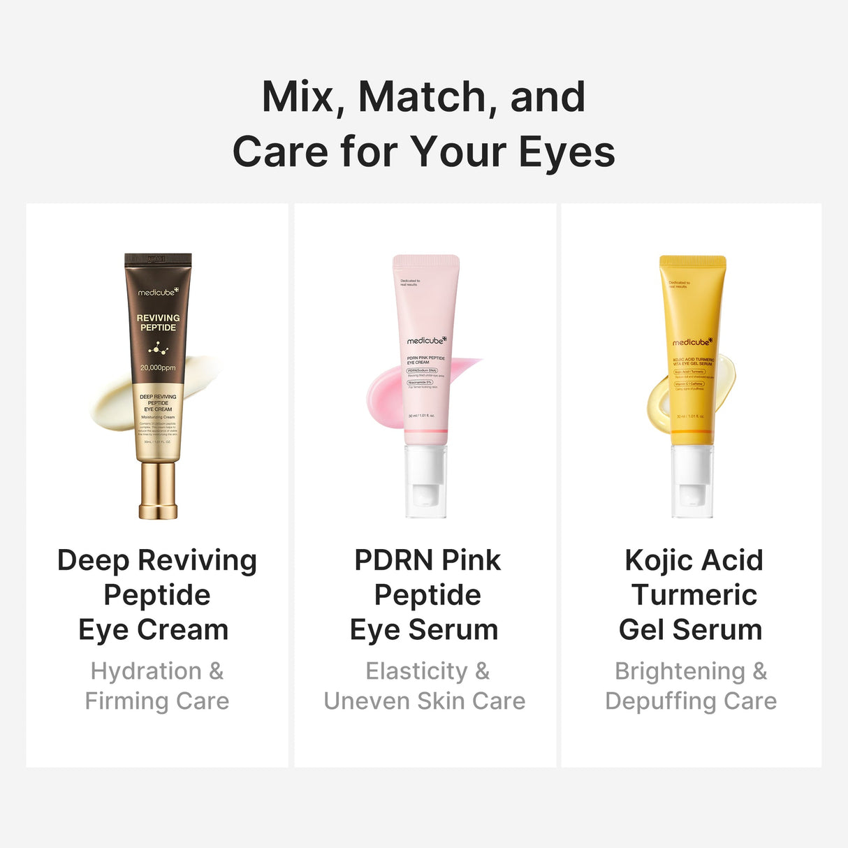 Medicube Kojic Acid Turmeric Eye Gel Serum 30ml