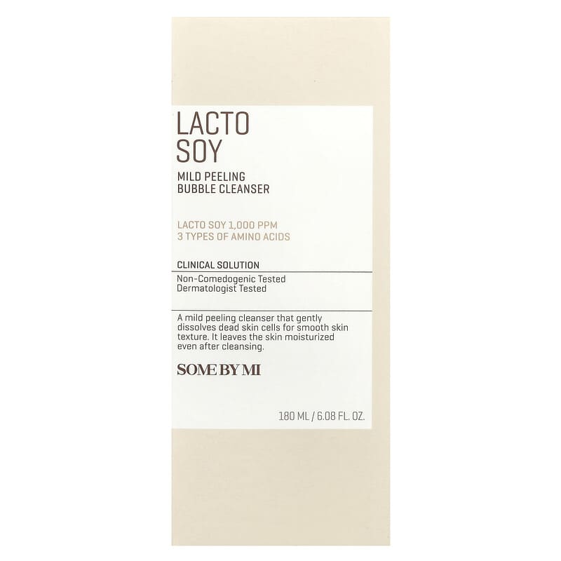 SOME BY MI Lacto Soy Mild Peeling Bubble Cleanser 180mL