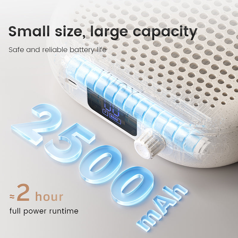 L'UGX LG207S Compact Rechargeable Nail Dust Collector | 6000 RPM