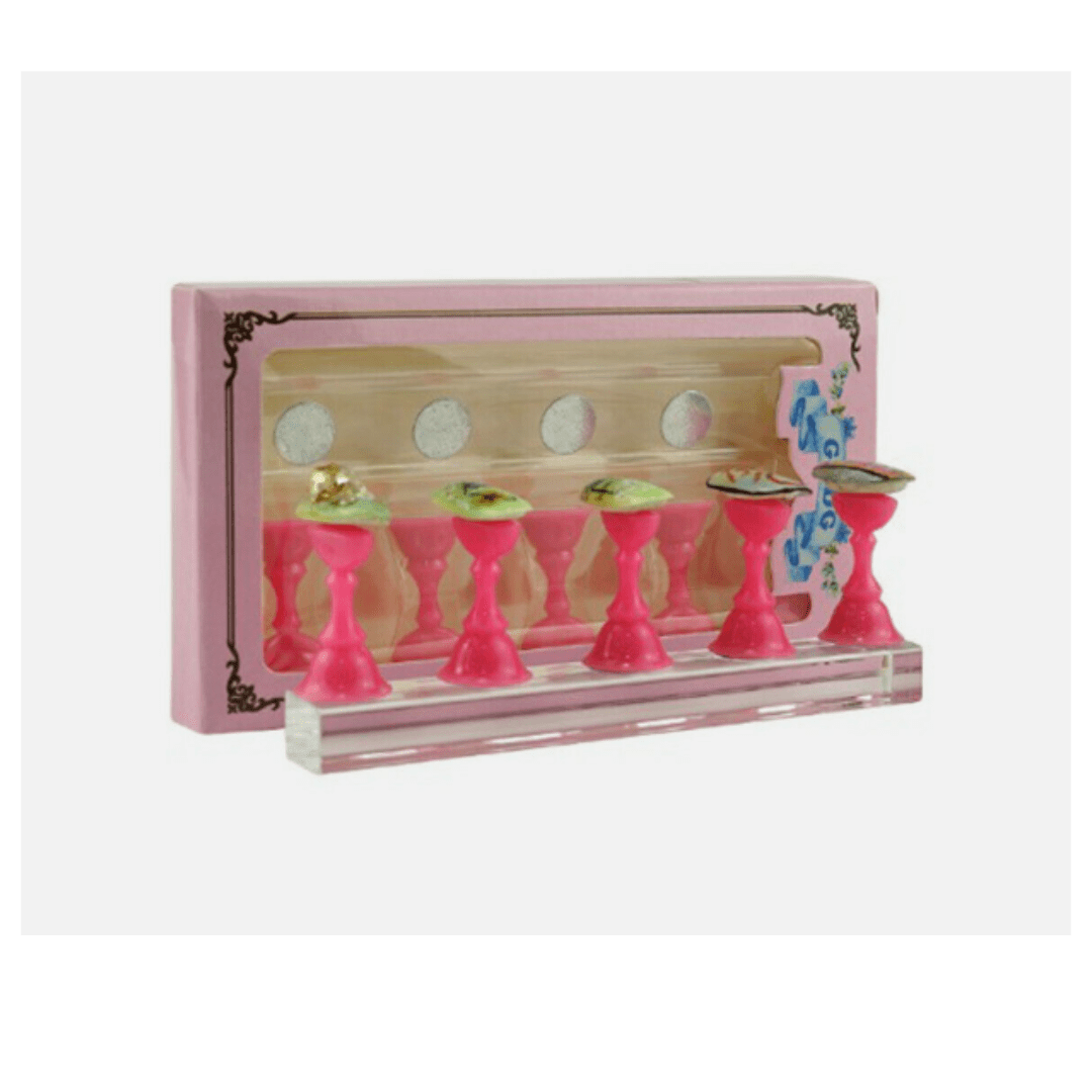 JNBS Magnetic Press On Tip Holder Display Stand (Assorted Color)