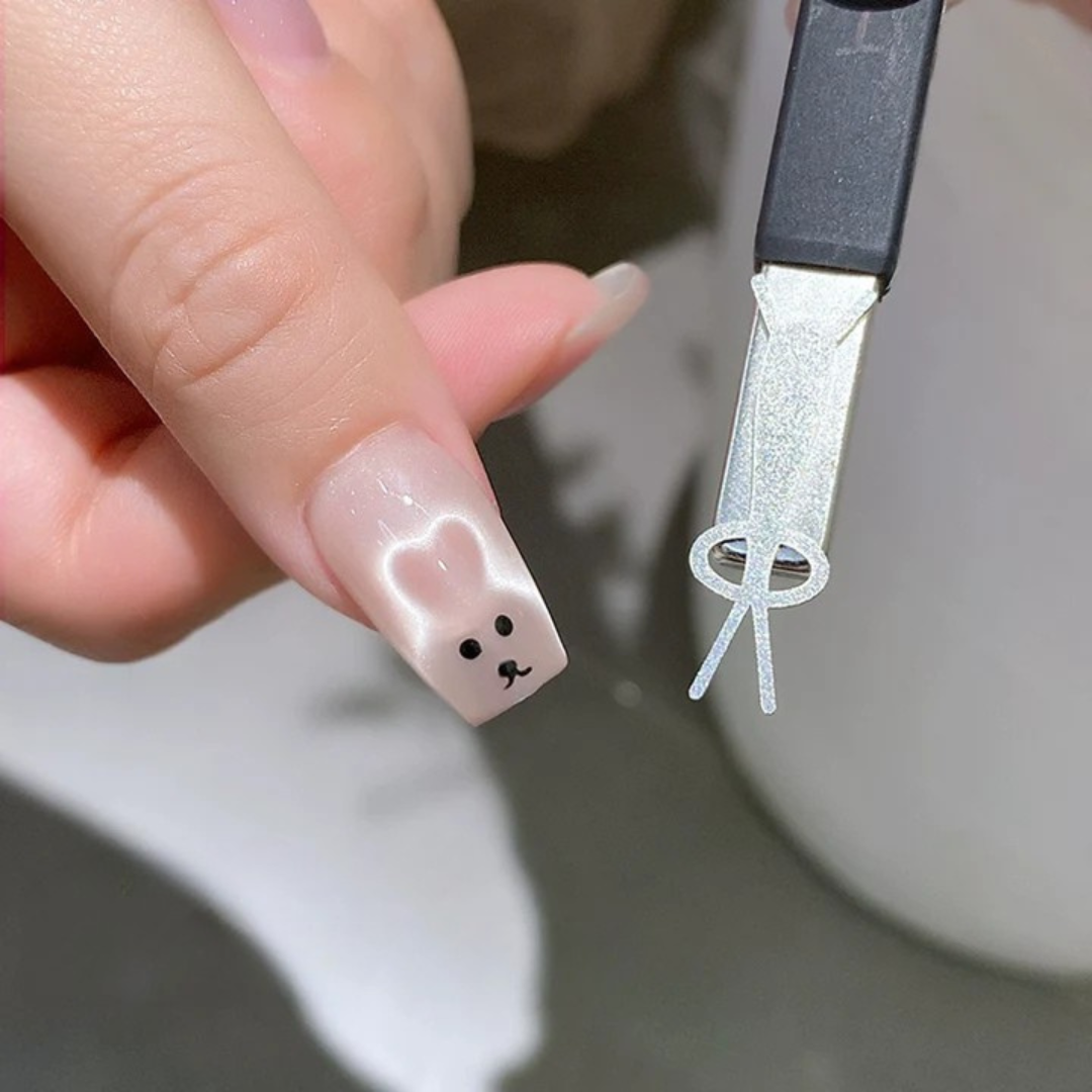 JNBS Bunny Cat Eye Metal Clip (Non-Magnet)