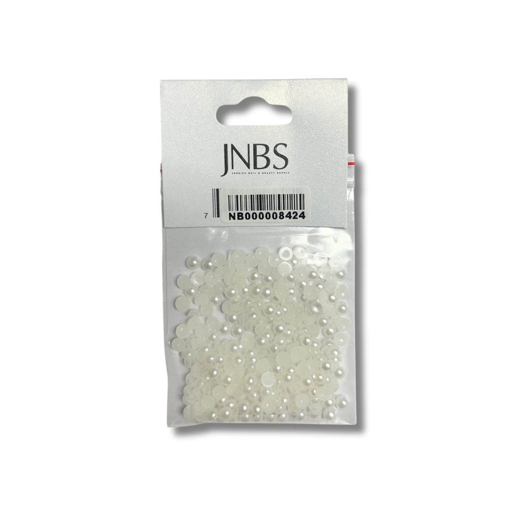 JNBS  Flat-Back Pearl Nail Charm (4 Styles)