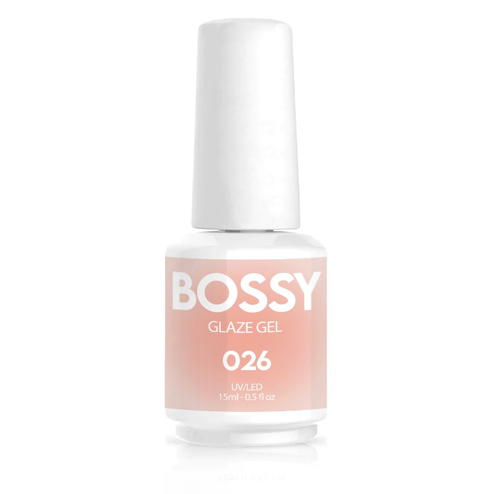 Bossy Gel Polish Neutral Glaze Gel 026