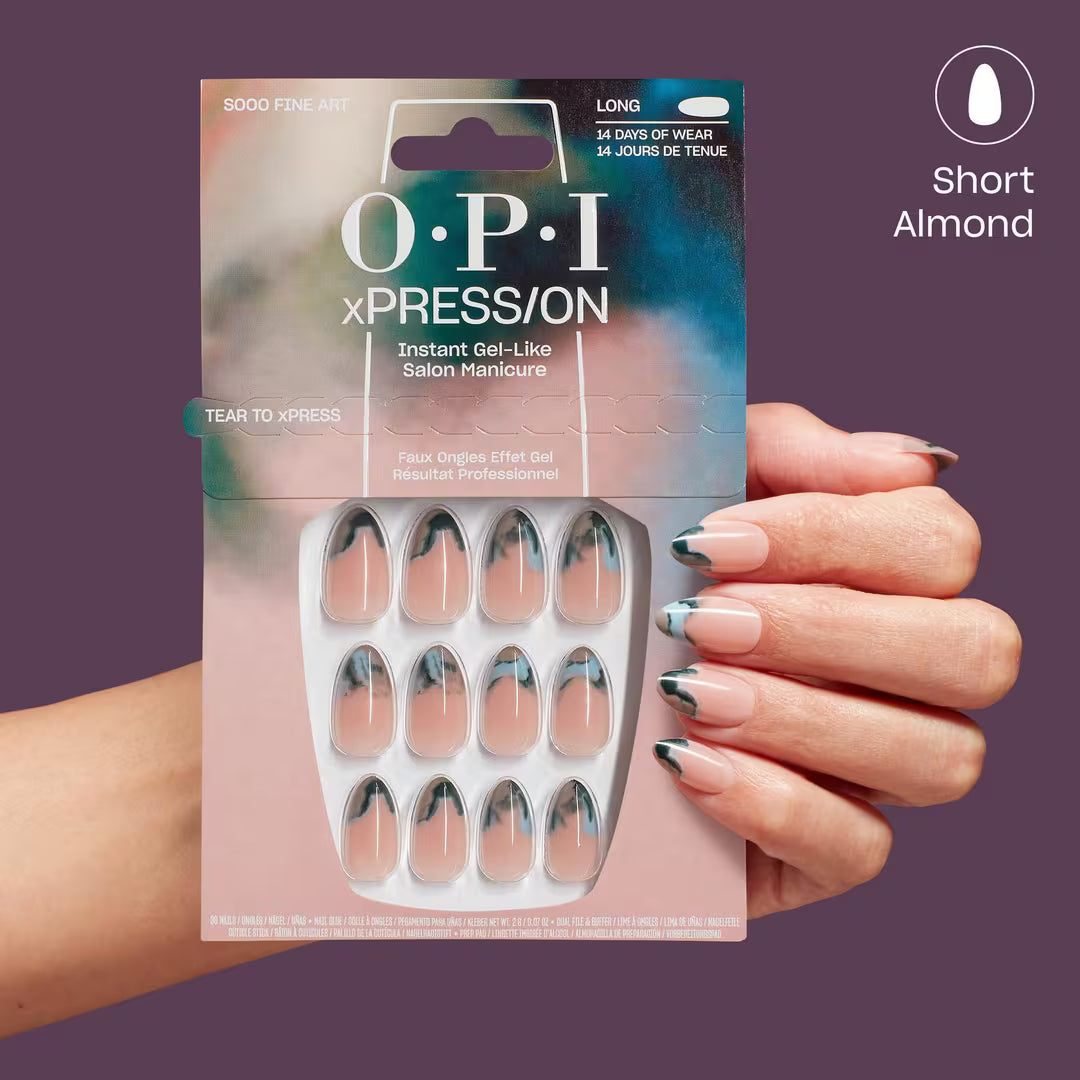 OPI xPRESS/ON Press On Nails Sooo Fine Art