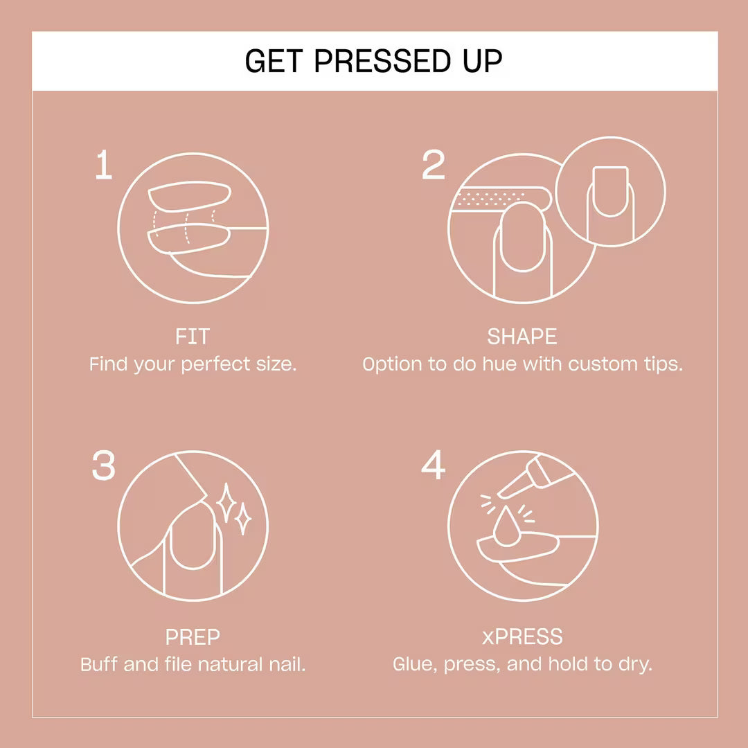 OPI xPRESS/ON Press On Nails French Mani-Tude