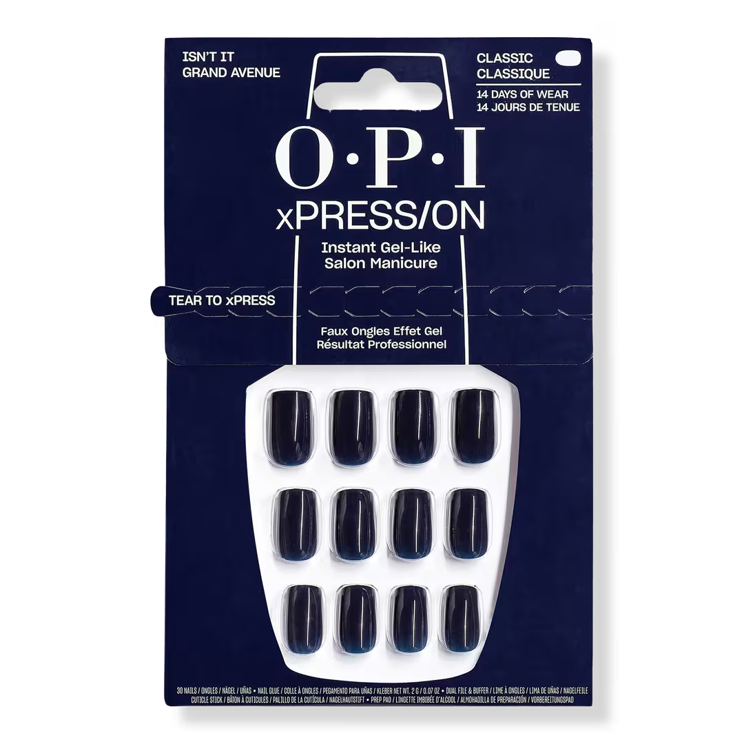 OPI xPRESS/ON Press On Nails Isn't It Grand Avenue