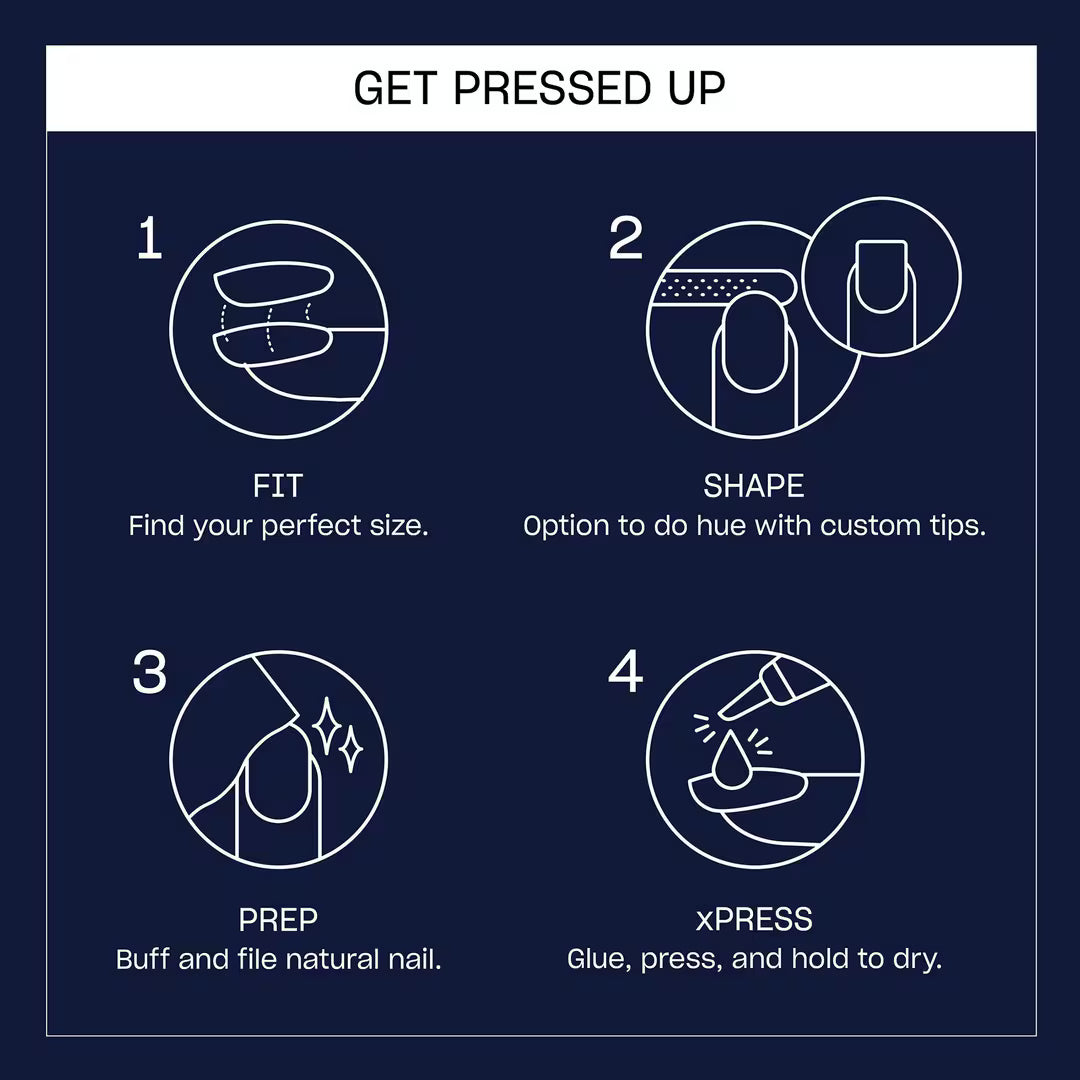 OPI xPRESS/ON Press On Nails Isn't It Grand Avenue