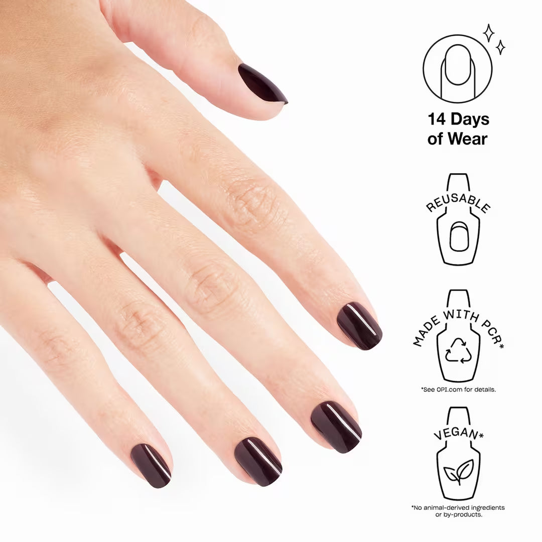 OPI xPRESS/ON Press On Nails Lincoln Park After Dark (Short)