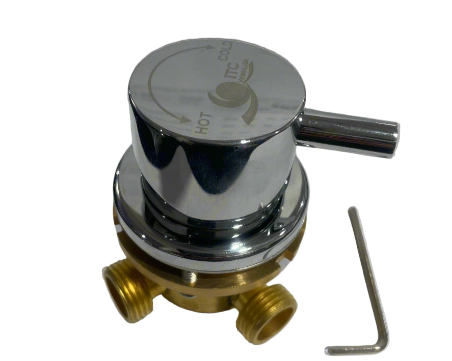 Pedicure Mixer Faucet 3 Way Hot And Cold Water Valve Universal JNBS-SA-001