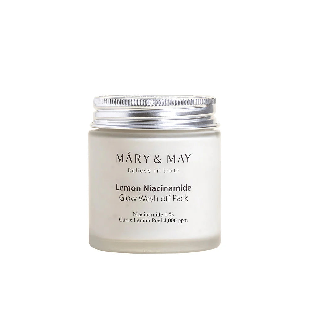 MARY&MAY Lemon Niacinamide Glow Wash Off Pack 125g