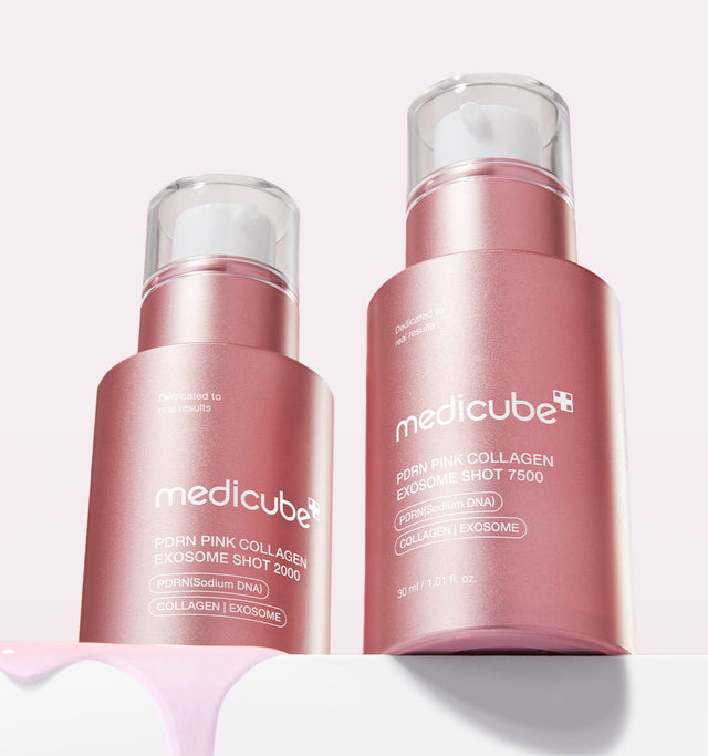 MEDICUBE PDRN Pink Collagen Exosome Shot Ampoule 7500