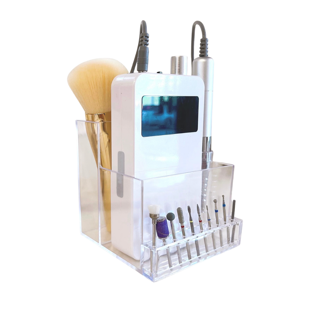 JNBS Desk Organizer for Nail Tools Clear