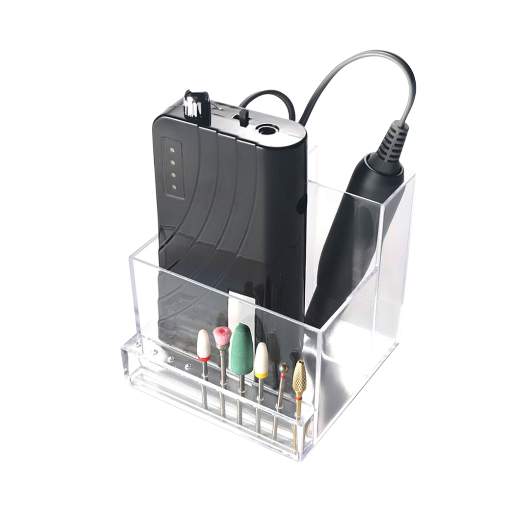 JNBS Desk Organizer for Nail Tools Clear