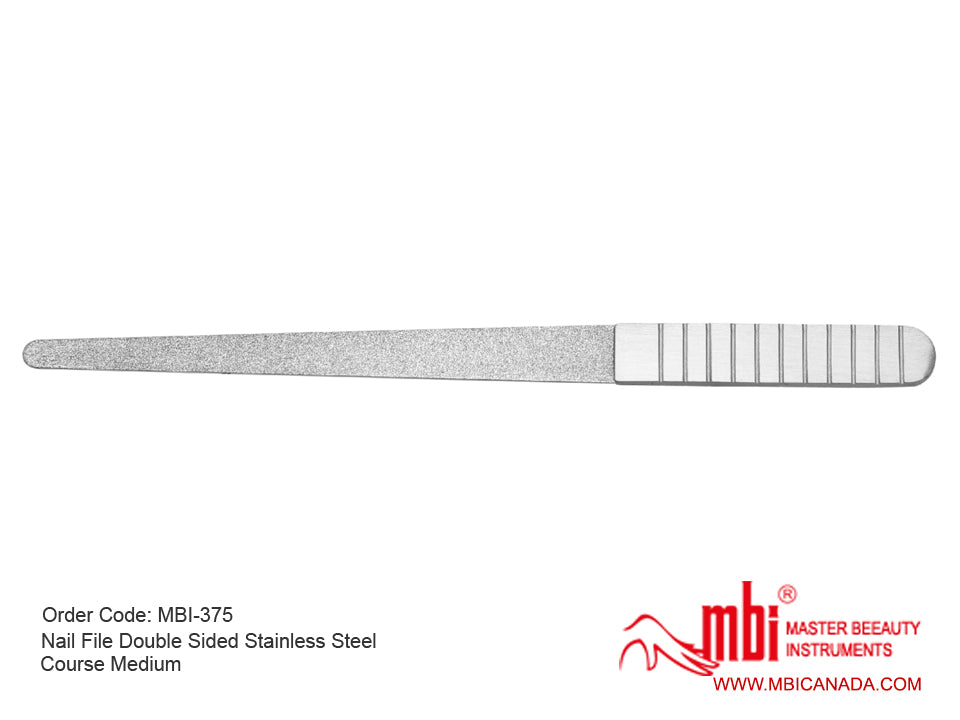 MBI 375 Diamond Deb nail file dual sided size 6''