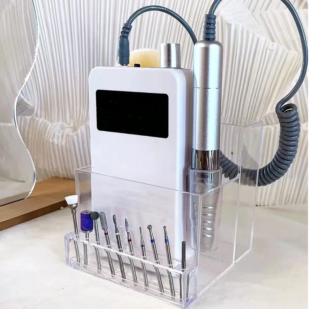 JNBS Desk Organizer for Nail Tools Clear