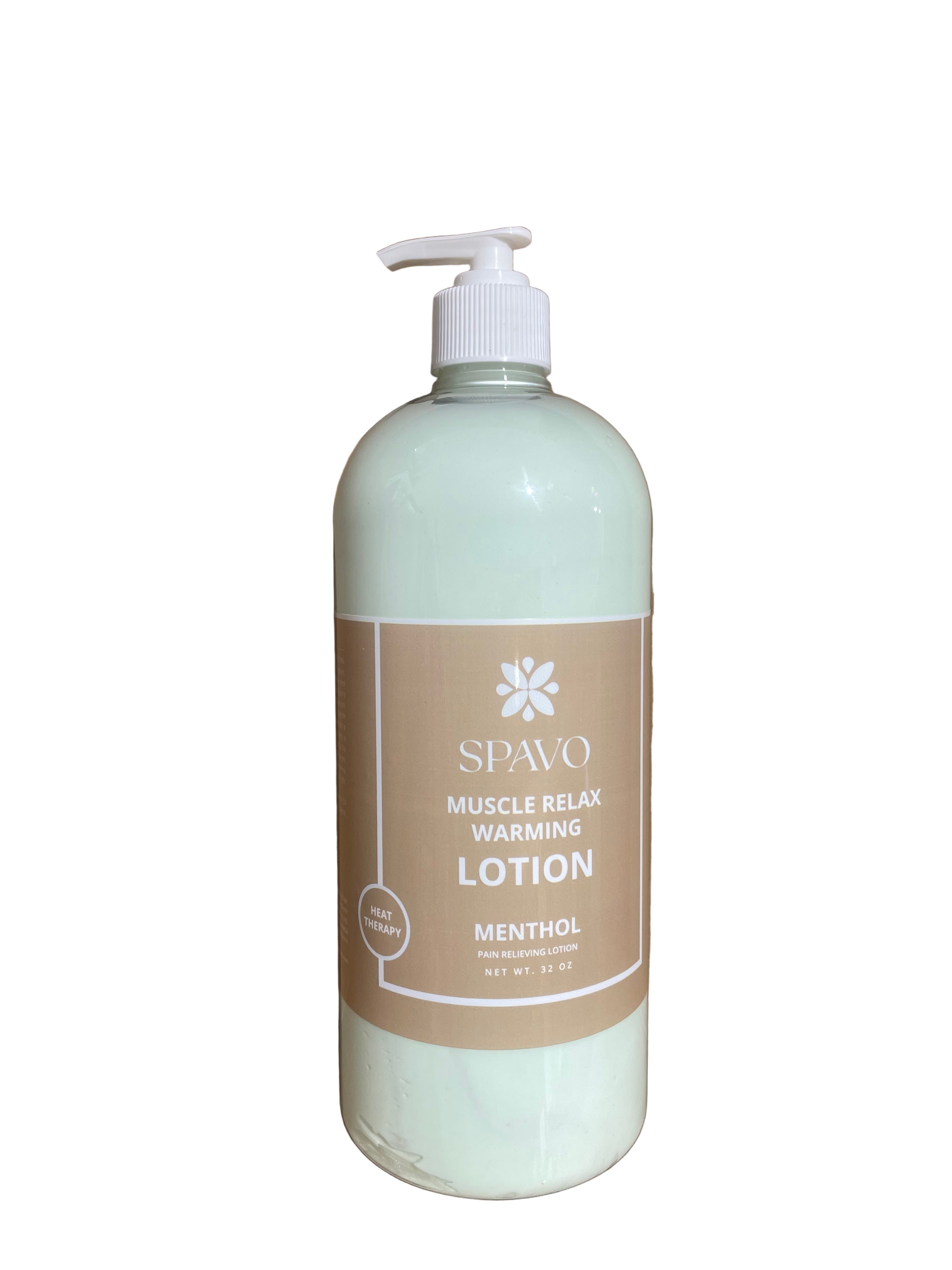 Spavo Muscle Relax Warming Lotion | Pain-Relieving Warm Massage