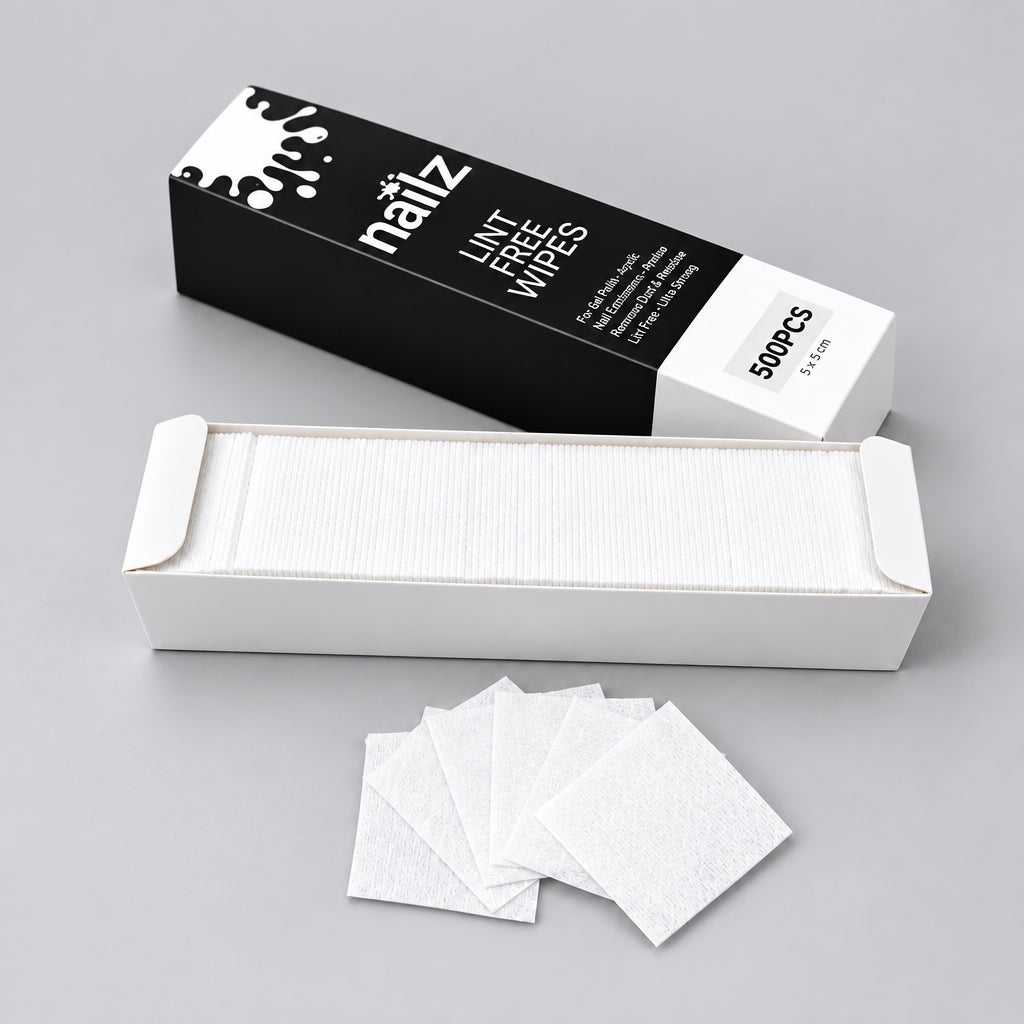 Nailz Lint-Free Nail Wipes 500pcs 5 x 5 cm