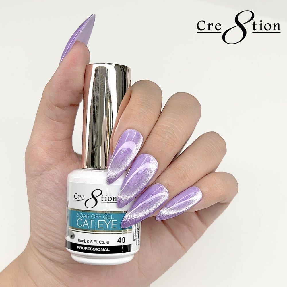 Cre8tion Cat Eye Soak Off Gel Polish (15ml) 040