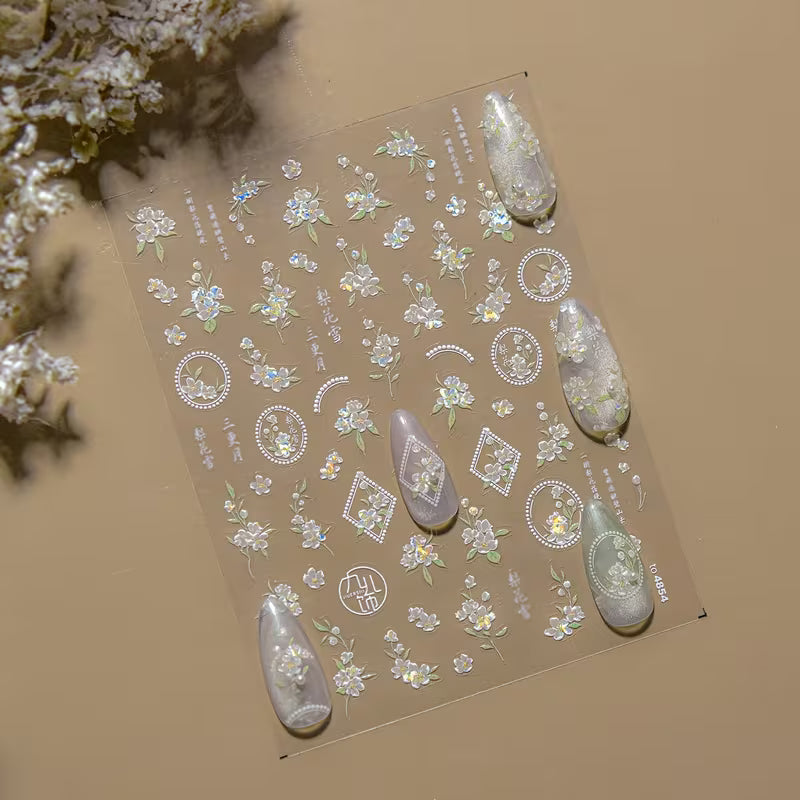 Tomoni 3D Nail Art Stickers