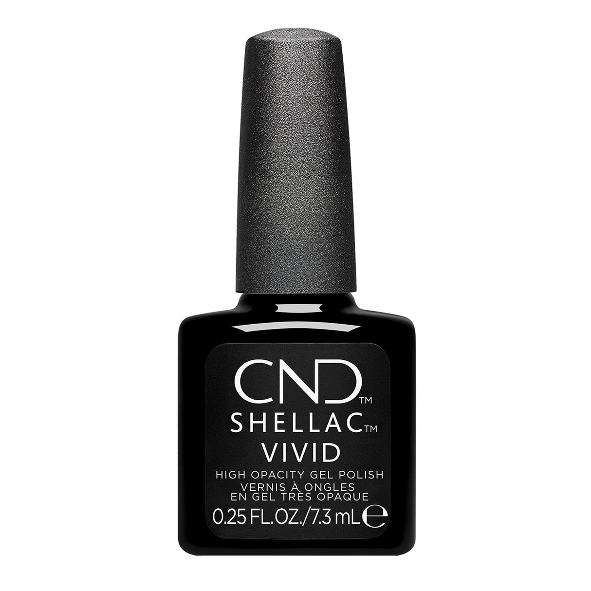 CND Shellac Vivid Black Tuxedo 0.25 0z