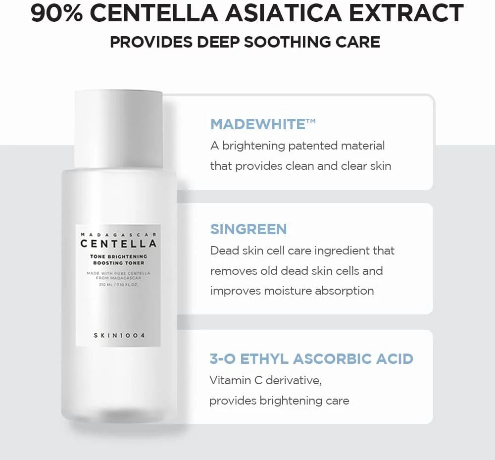 SKIN1004 Madagascar Centella Tone Brightening Boosting Toner 210mL