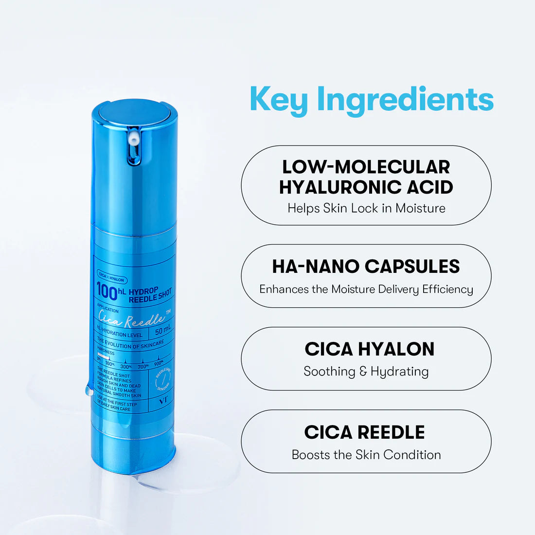 VT COSMETICS Hydrop Reedle Shot Essence