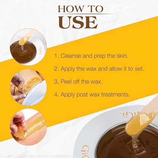 GIGI Brazilian Body Hard Wax, 14 oz