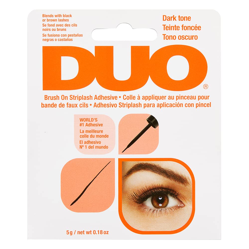 DUO Brush-On Strip Lash Adhesive Dark Tone 0.18oz