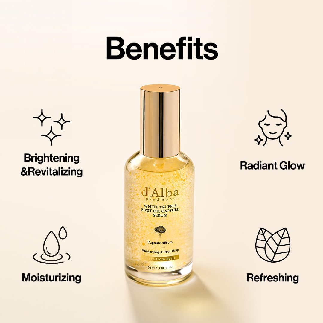 D'ALBA White Truffle First Oil Capsule Serum 50mL