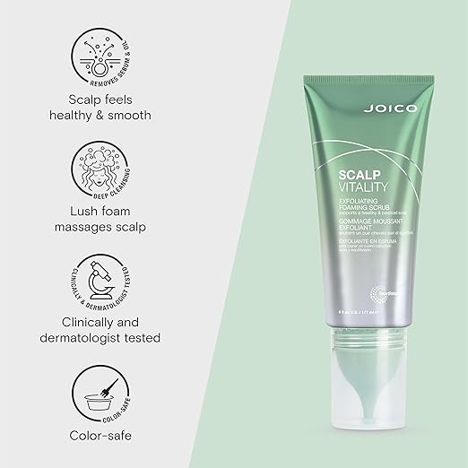 JOICO Scalp Vitality Exfoliating Foam Scrub