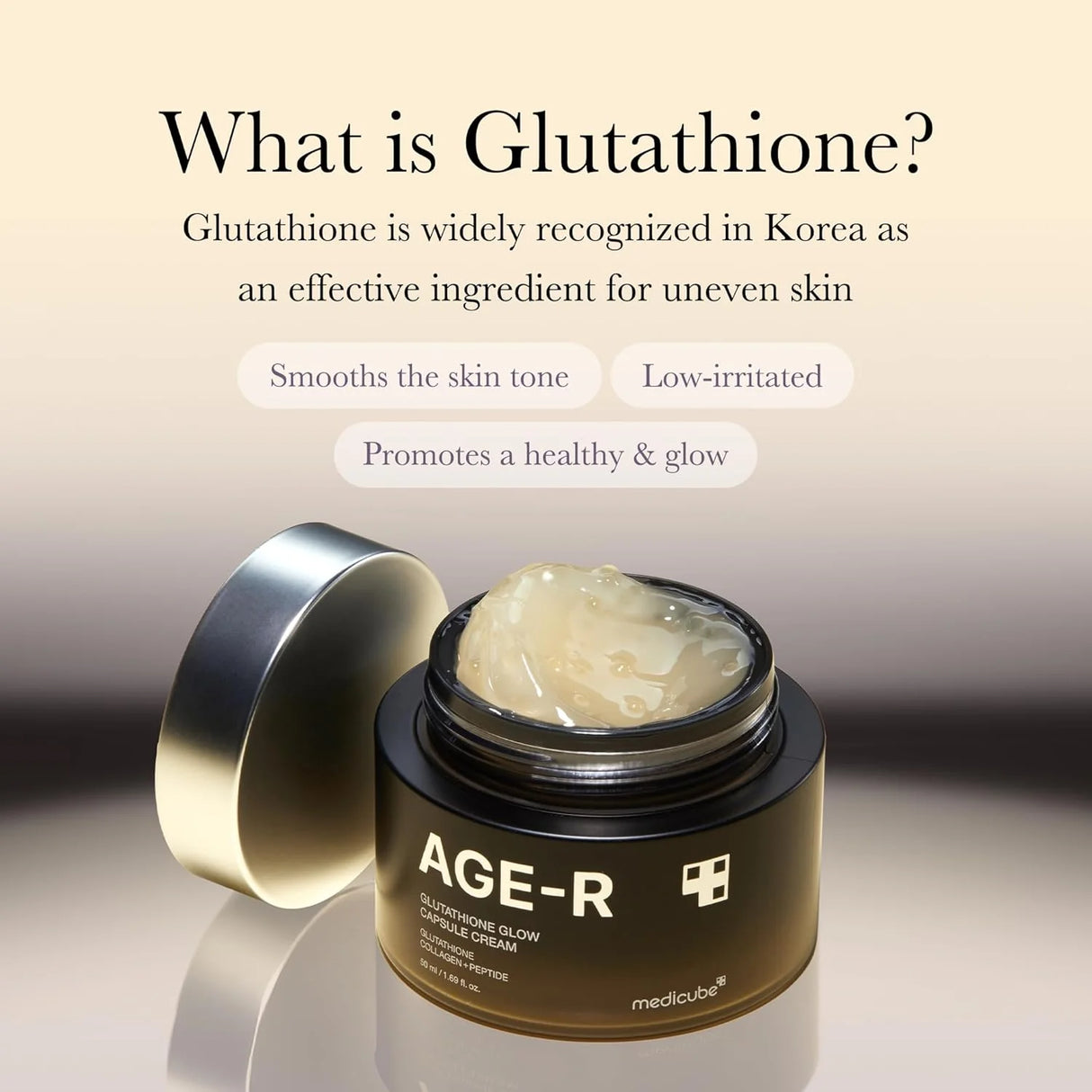 MEDICUBE Age-R Glutathione Glow Capsule Cream 50mL