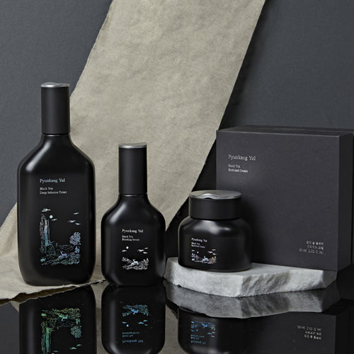 PYUNKANG YUL Black Tea Line Gift Set (Toner,Serum,Cream)