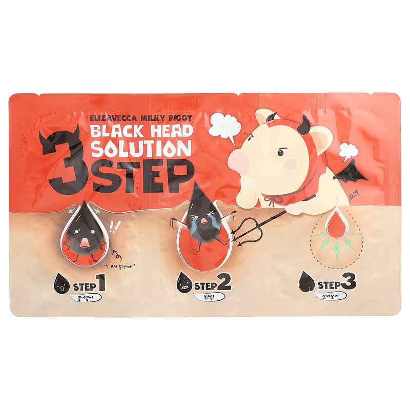 ELIZAVECCA Milky Piggy Black Head Nose Pack (3Step)