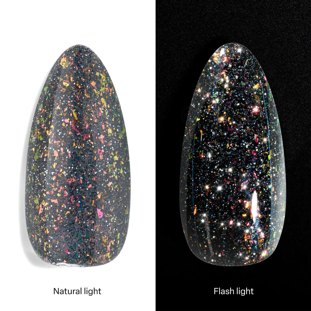 Apres Flash Glitter - Astral Gel Couleur - Just A Phase FG07