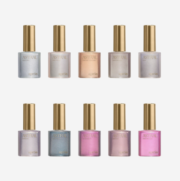 Apres Flash Glitter Collection - Astral Gel Couleur (10pcs)