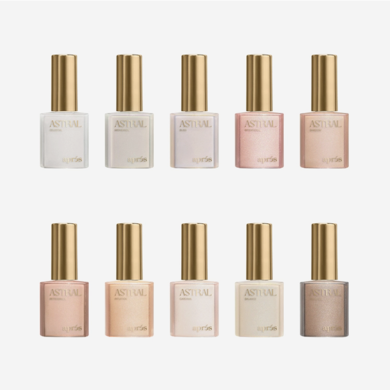 Apres Pearlescent Collection - Astral Gel Couleur (10pcs)
