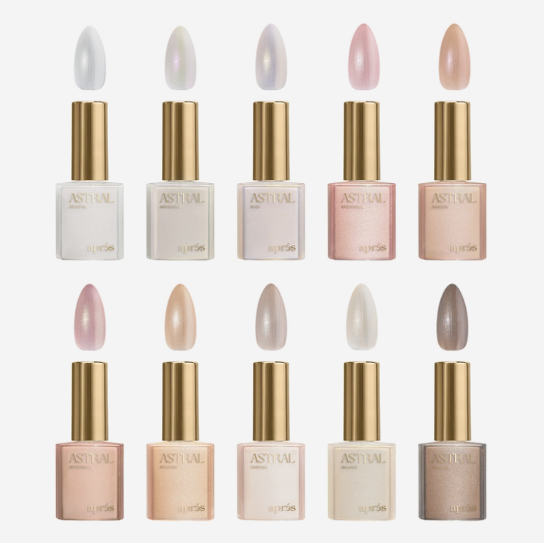 Apres Pearlescent Collection - Astral Gel Couleur (10pcs)