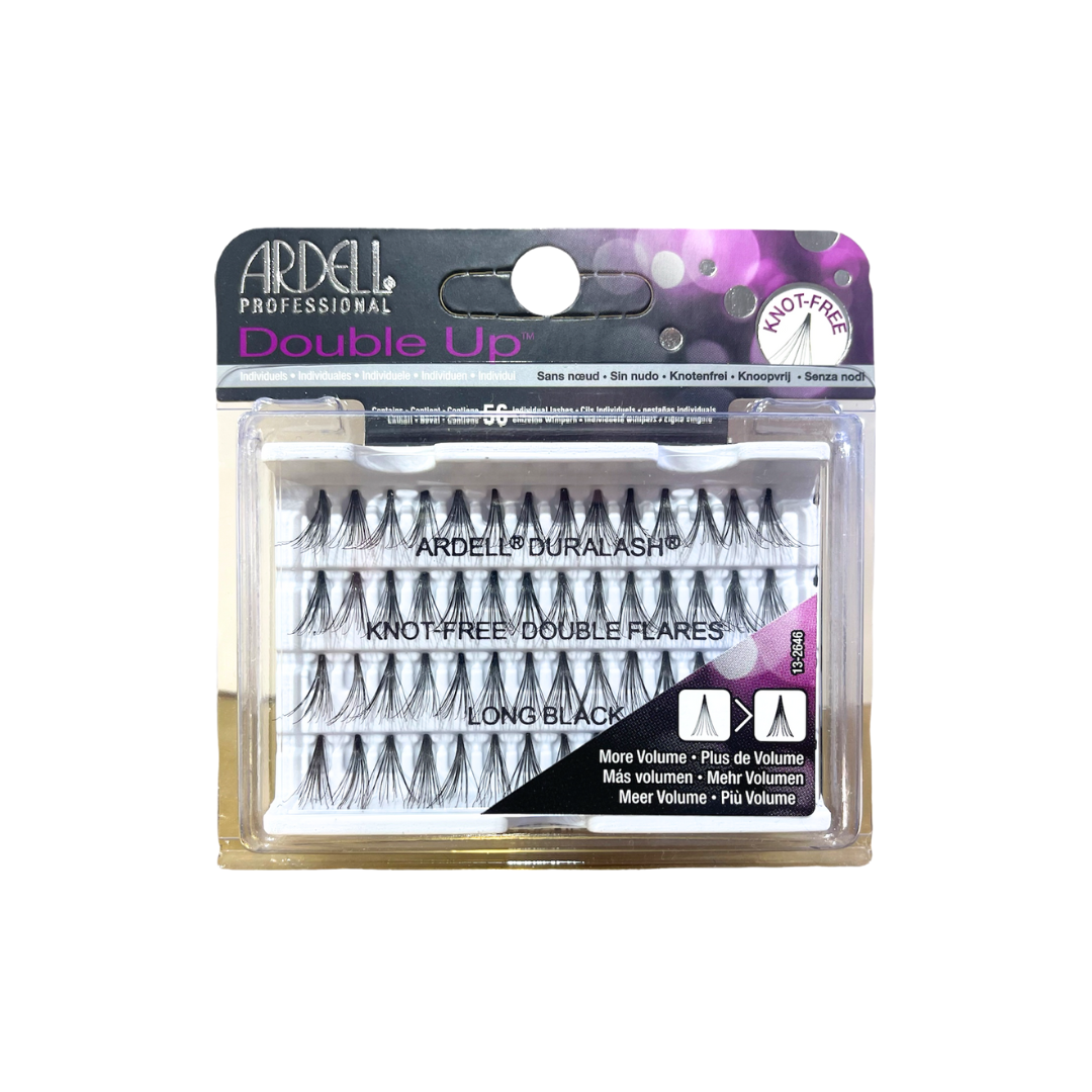 Ardell Eyelashes Double Up Knot Free Double Flares