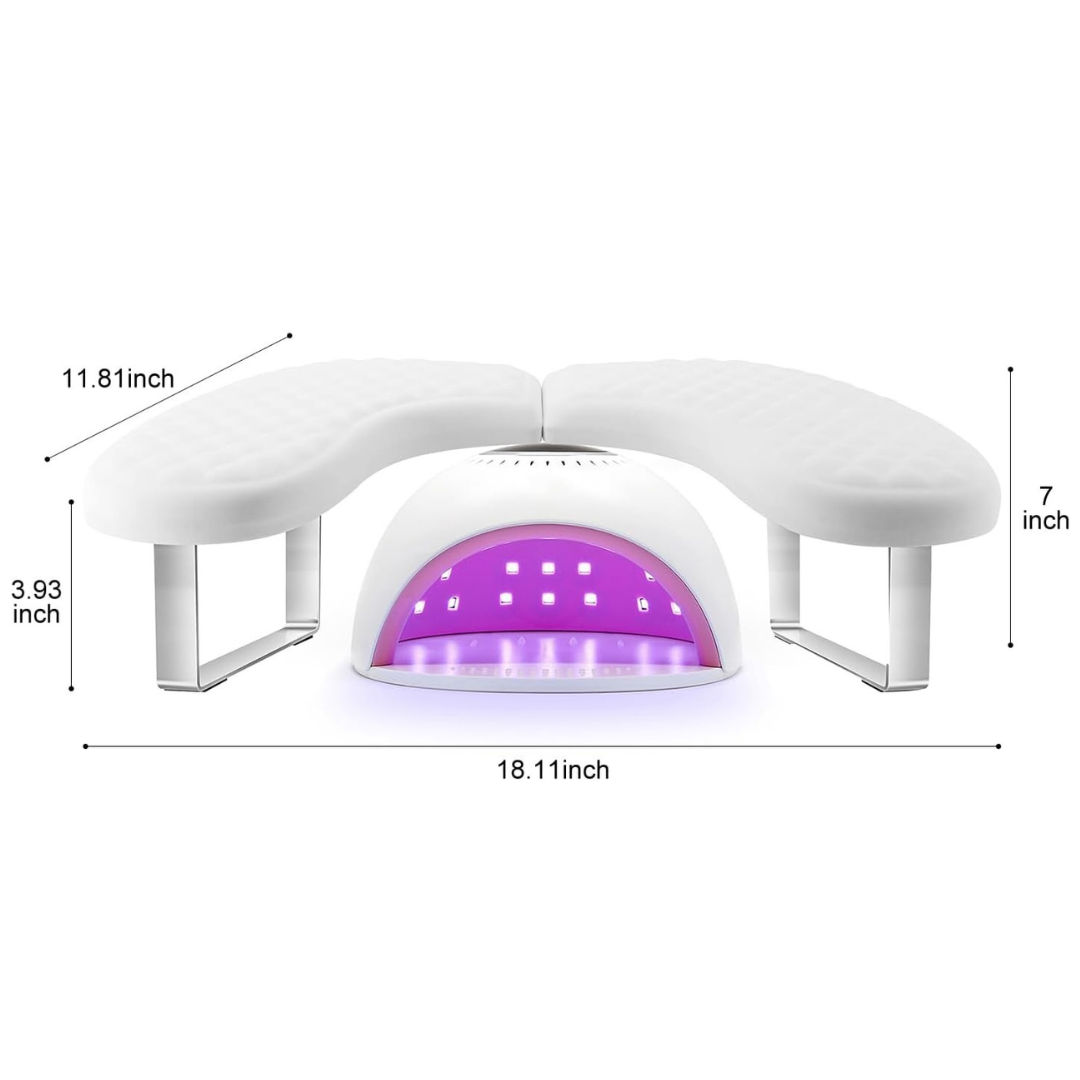 JNBS Cushion U Shape Foldable Nail Arm Rest