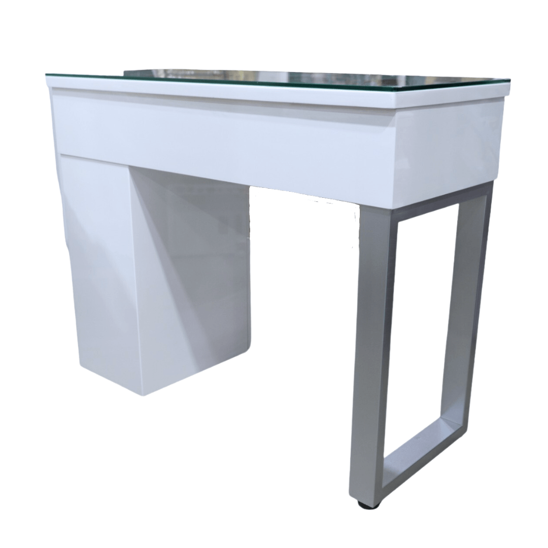 Manicure Nail Tech Single Table JE01 AQUA (Please Call JNBS to Order)