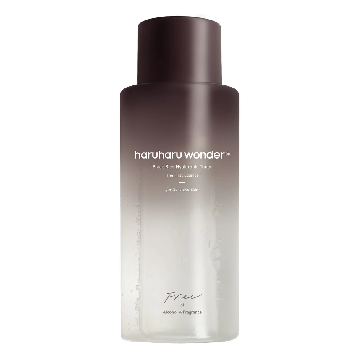 HARUHARU WONDER Black Rice Hyaluronic Toner / Free Of Alcohol & Fragrance 300mL
