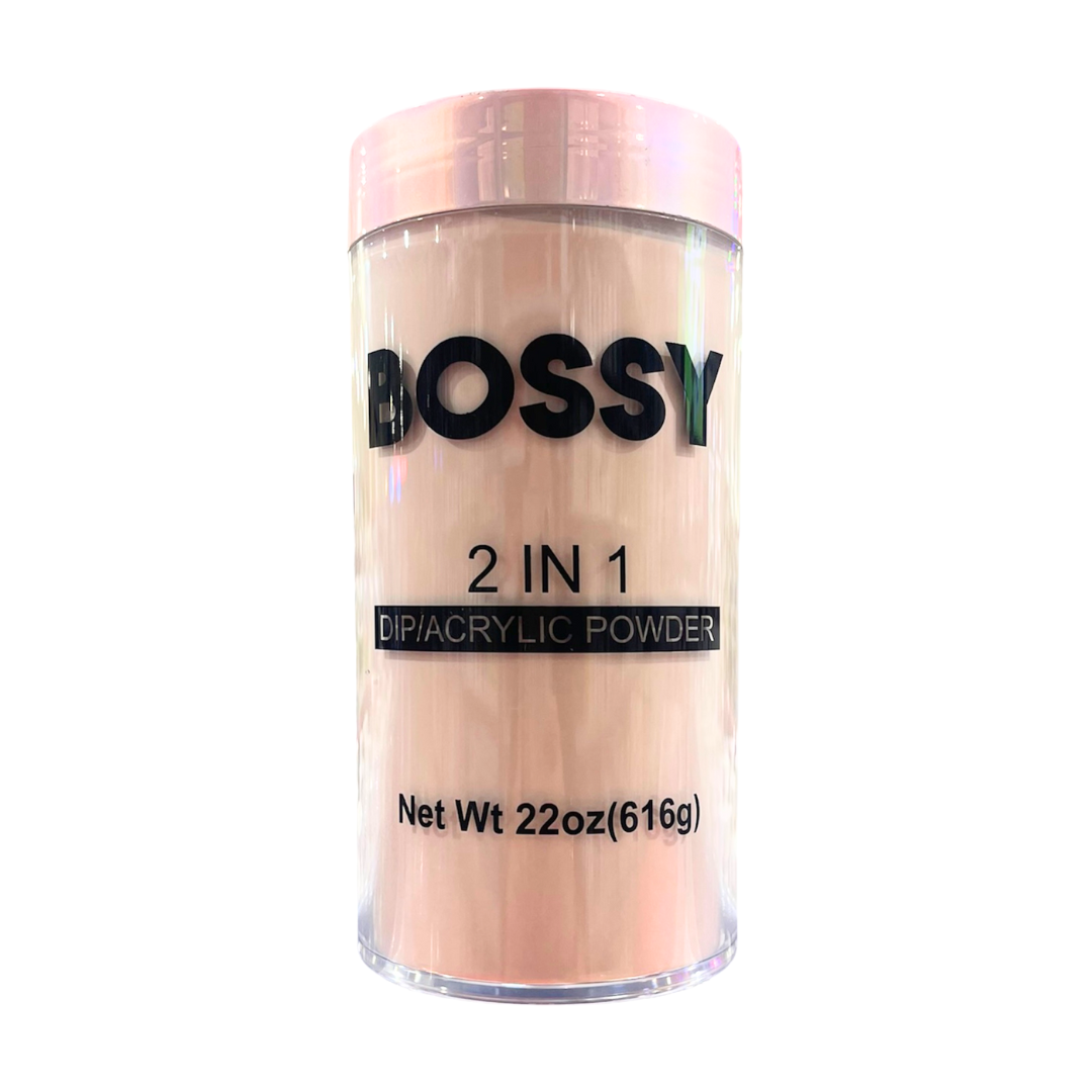 Bossy 2 In 1 Acrylic & Dip Powder 22oz Cover 012