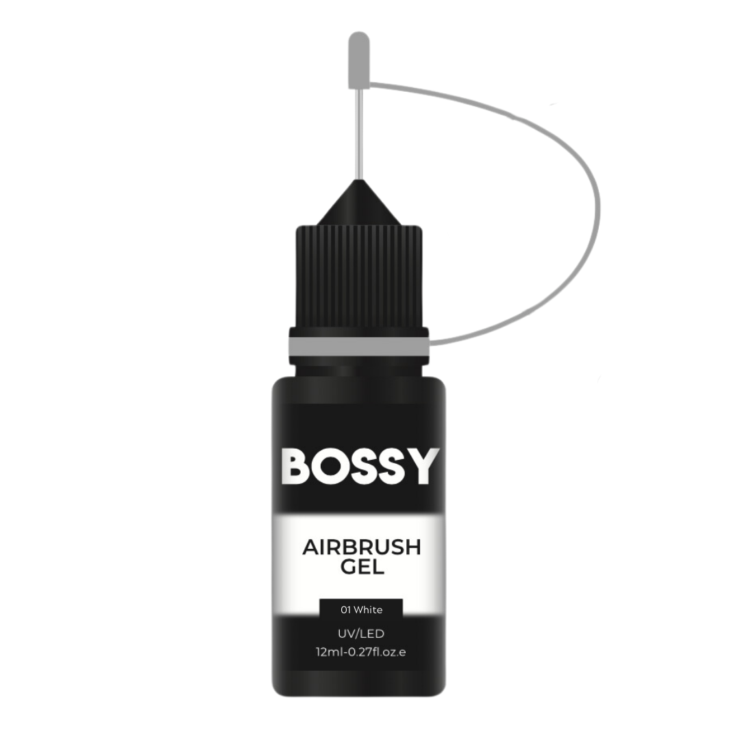 Bossy Airbrush Gel 01 White
