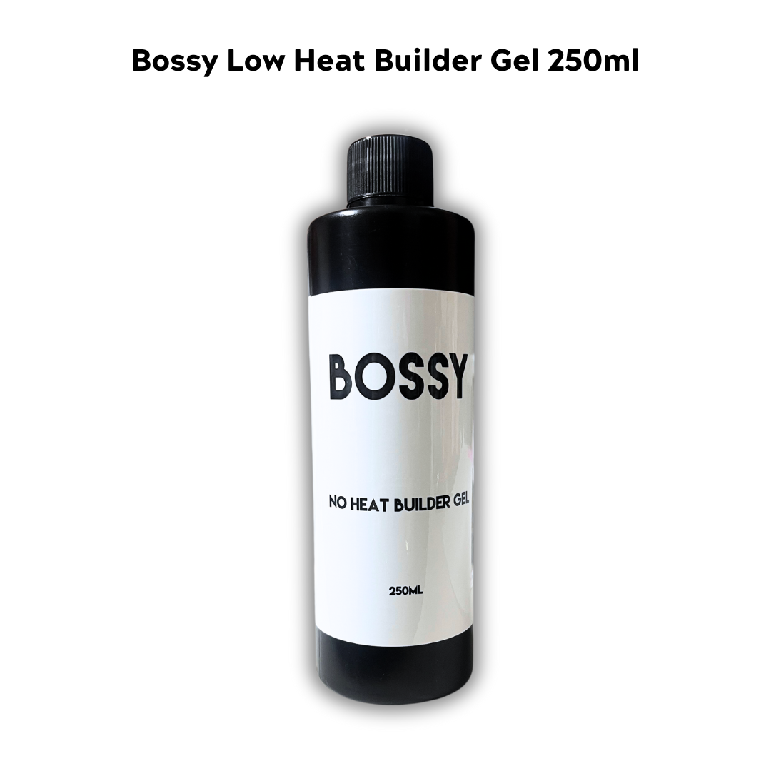 BOSSY Gel Sensitive Builder Low Heat (2 sizes)
