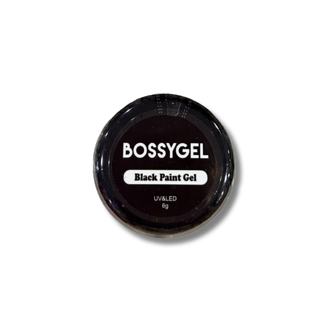 BOSSY PAINT GEL BLACK
