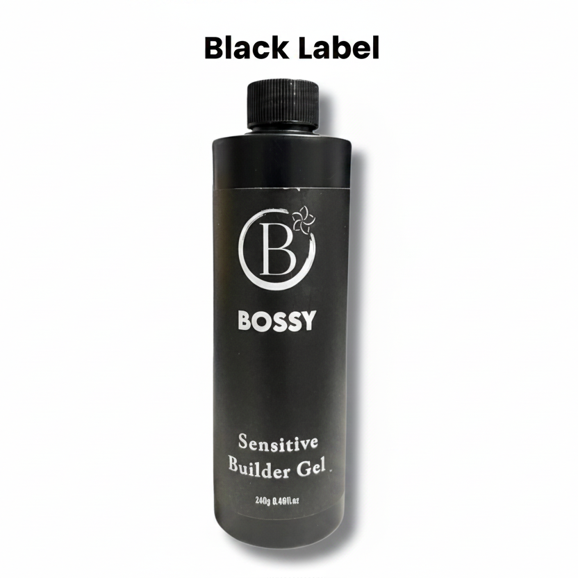 BOSSY Gel Sensitive Builder – Low Heat (Clear)
