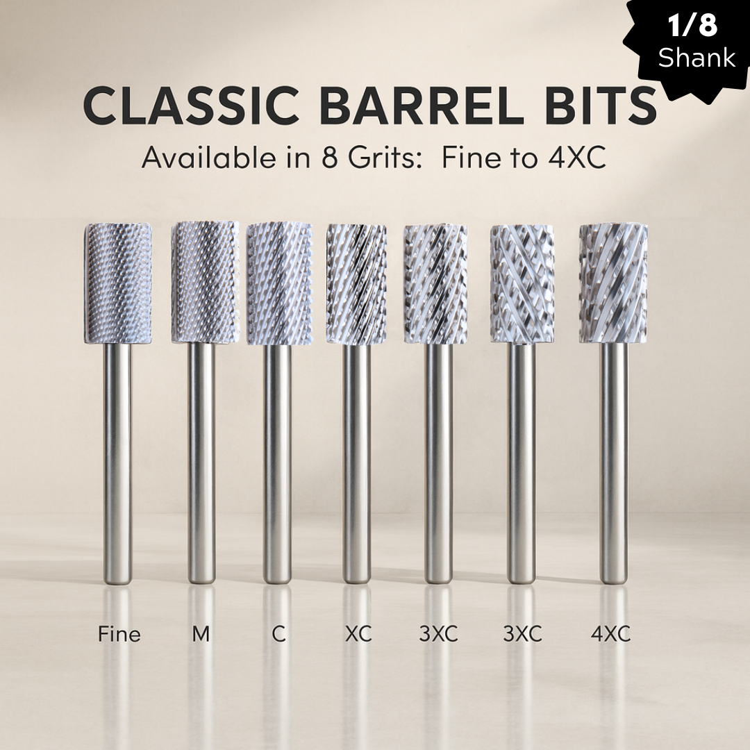 JNBS DRILL BIT | METAL CARBIDE | CLASSIC BARREL | LARGE | 1/8 (1PC)