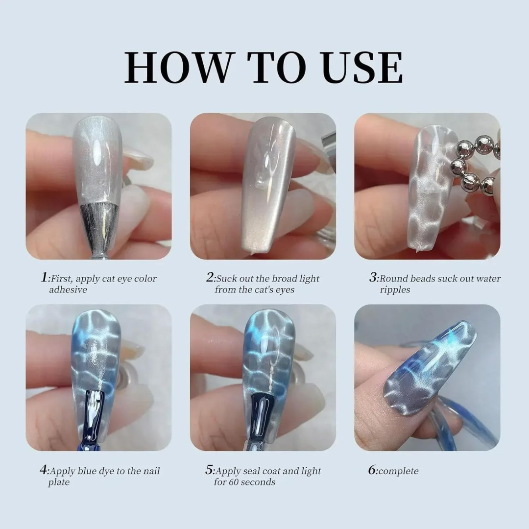 JNBS Cat Eye Magnet Beads (20pcs)